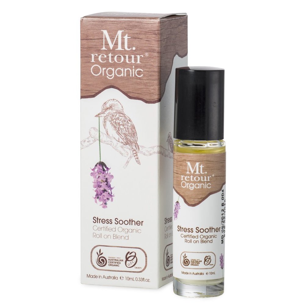 Mt Retour Certified Organic Stress Soother Roll On Blend - 10mL / 0.33 fl.oz